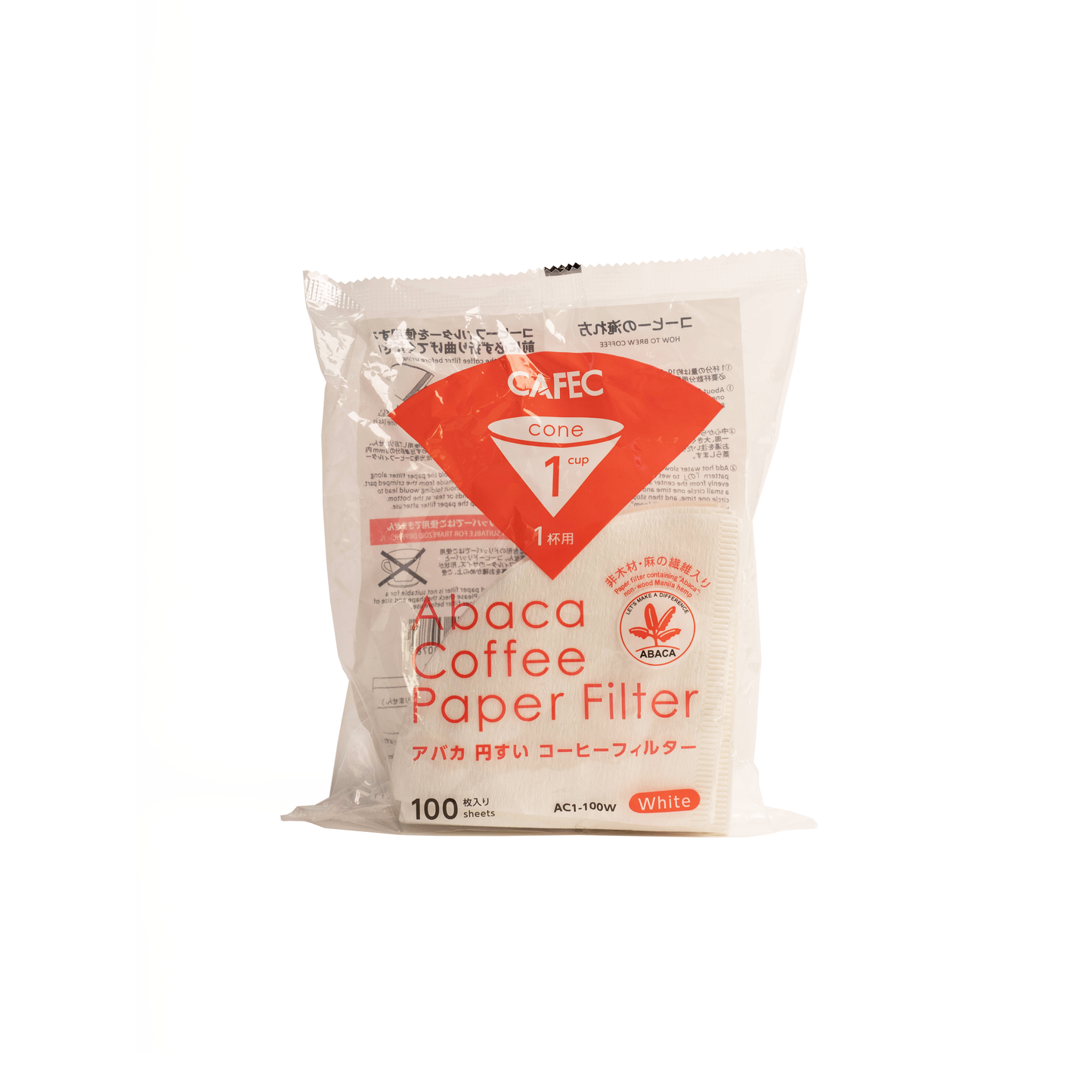 CAFEC - Abaca Coffee Paper Filter